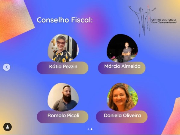 Conselho Fiscal do Centro de Liturgia Dom Clemente Isnard 2025