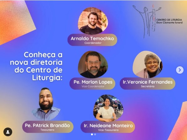 Diretoria do Centro de Liturgia Dom Clemente Isnard 2025