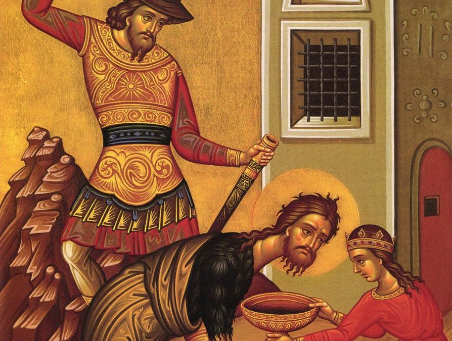LITURGIA DO DIA: MEMÓRIA DO MARTÍRIO DE SÃO JOÃO BATISTA